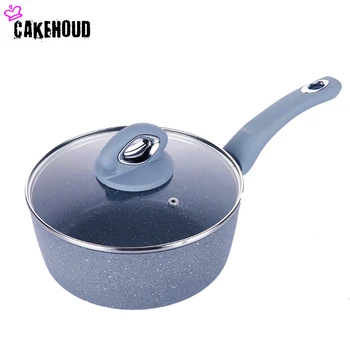 

CAKEHOUD 20cm Pink Aluminum Alloy Milk Pot Nonstick Pan Cooking Hot Milk Cooker Pot Pot Kitchen Utensils Free Shipping