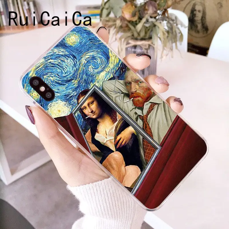 Van gogh Starry Mona Lisa
