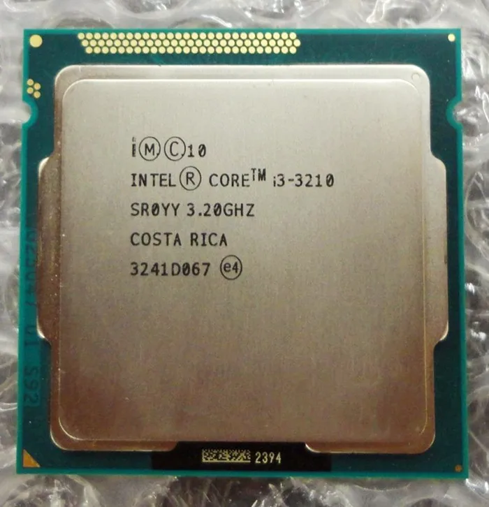 Процессор Intel Core i3 3210 3 Мб кэш памяти 2 ГГц L3 = м LGA 1155 TDP 55 Вт процессор для