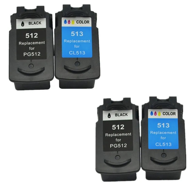 Pg512 Cl513 Per Canon Pixma Mx320 Mx330 Mx340 Mx410 Mx420 Mp280 Mp282 Mp330 Mp480 Mp490 Mp492 Mp495 Mp499 Ip2702 Inchiostro Cartuccia