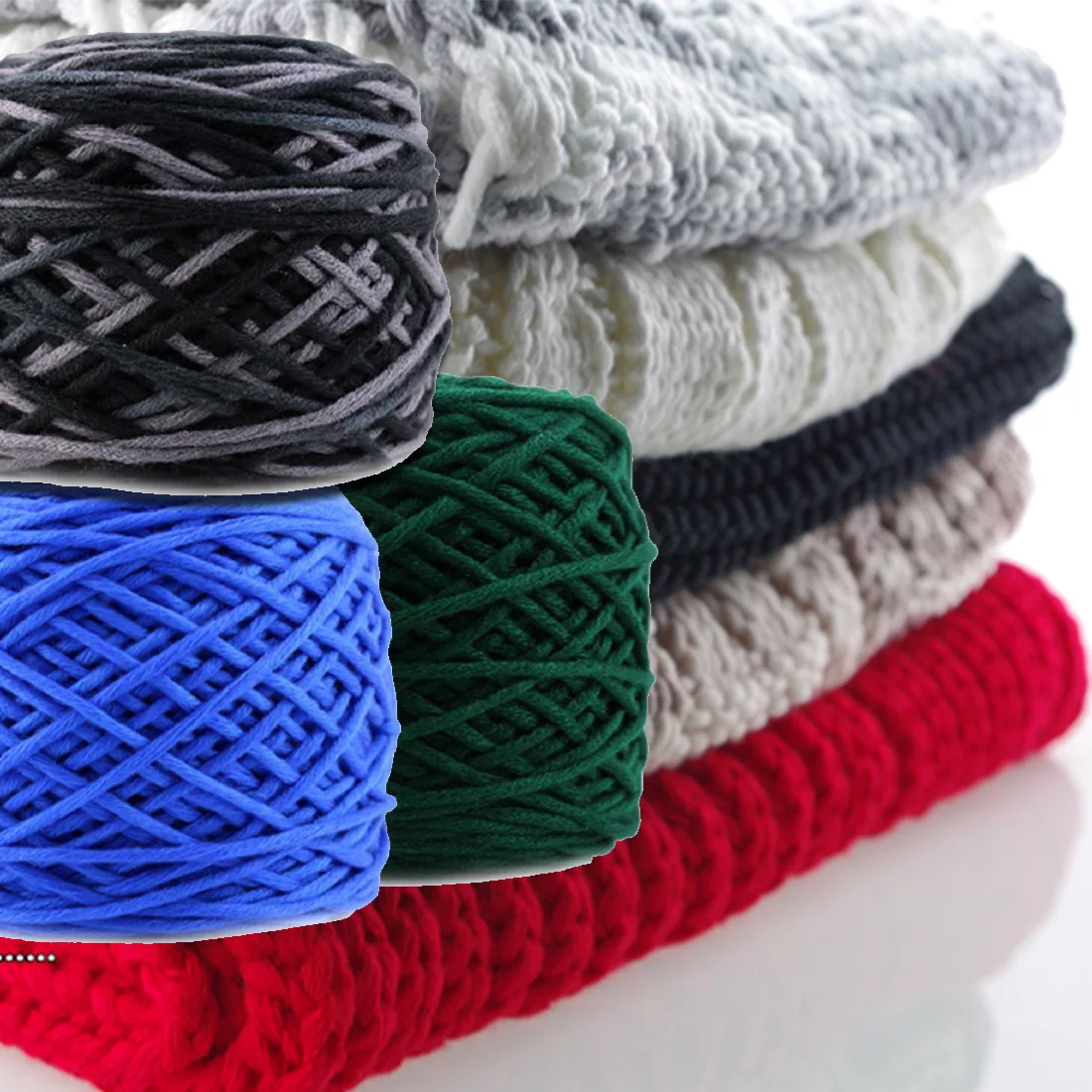 

8 Colors 250g Snow Wool Scarf Thread Wool Soft Baby Yarn Hand Dyed Knitting Wool
