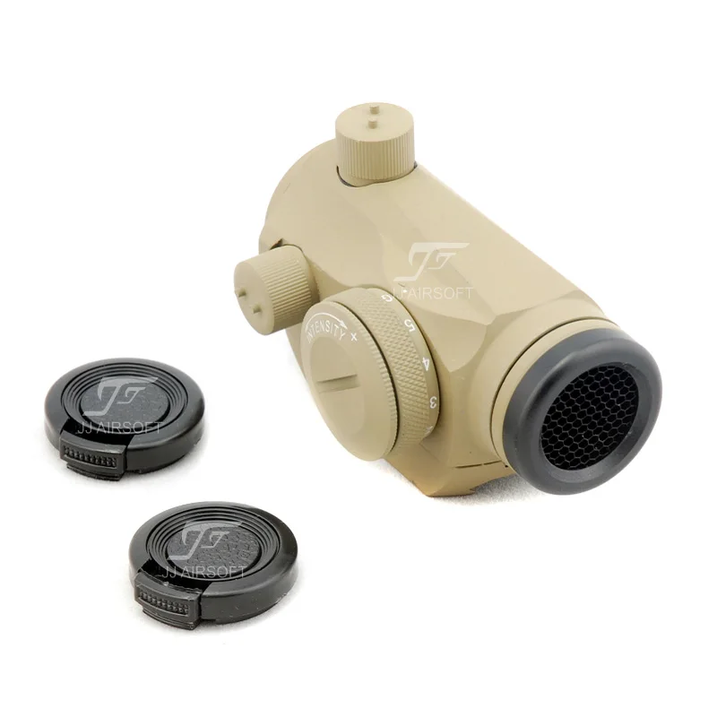 

JJ Airsoft 1x24 Red Dot with CNC Low Mount & Killflash / Kill Flash (Tan)
