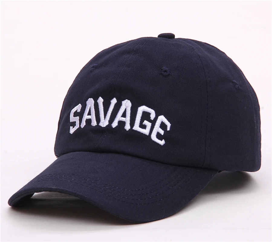 

SAVAGE Htas Brand Breathable Embroidery Men's Baseball Caps 2017 Summer Hip Hop Sun Hats for Women Men Snapback Dad Hat
