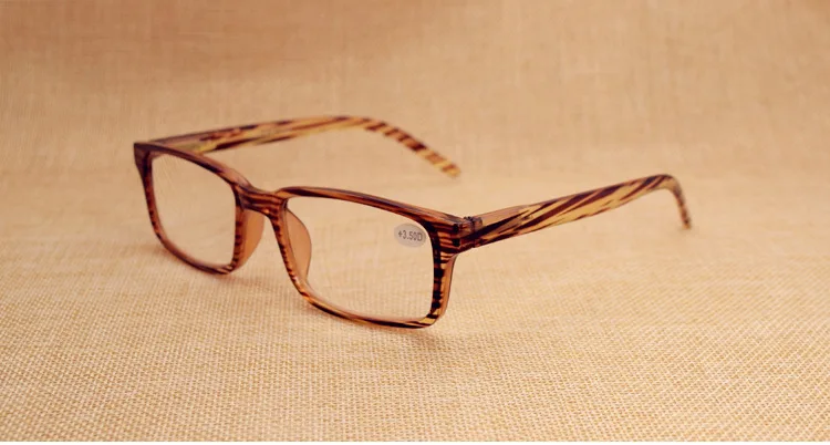 Очки для чтения, сверхлегкие HD диоптрийные линзы, очки для дальнозоркости, удобные, подходят для мужчин и женщин, Gafas lunetes De lection Leopard - Цвет оправы: Brown
