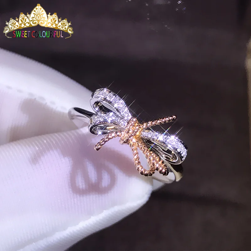 

100% 18K 750Au Gold Moissanite Diamond Ring Wedding ring D color VVS With national certificate MO-H1020