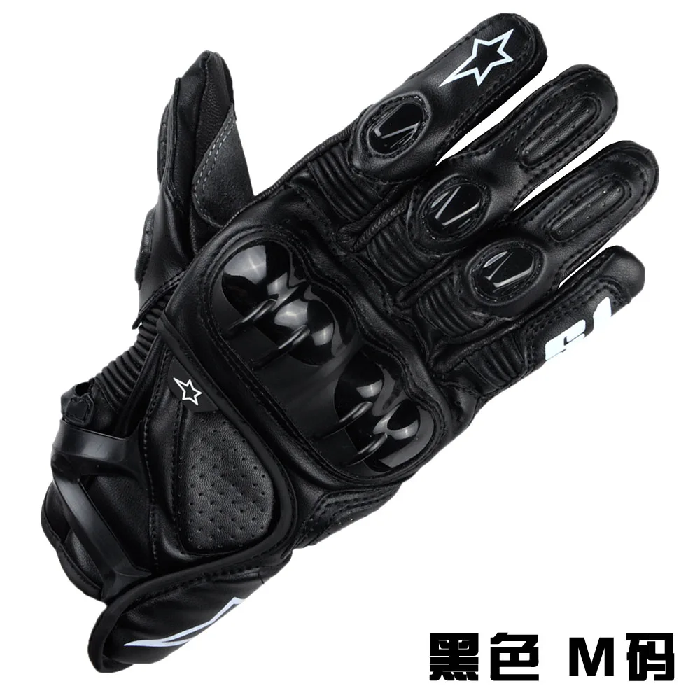 

Claw Leather Motorcycle Ghost Gloves long winter warm fall off heavy motorcycle riders riding gloves