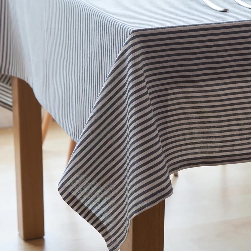 3 Colors Strip Style Table Cloth Kitchen & Table Linens Red Tablecloth