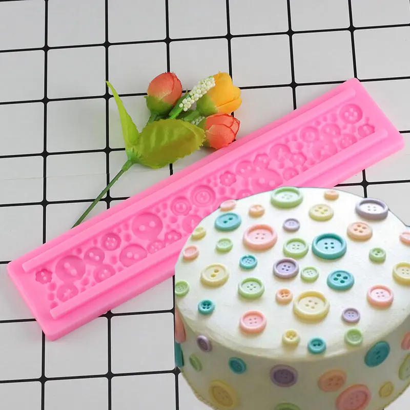 

Various Buttons Shape Silicone Cake Mold Kitchen Baking Molds For Chocolate Pastry Candy Fondant Decorating Tools Accessories