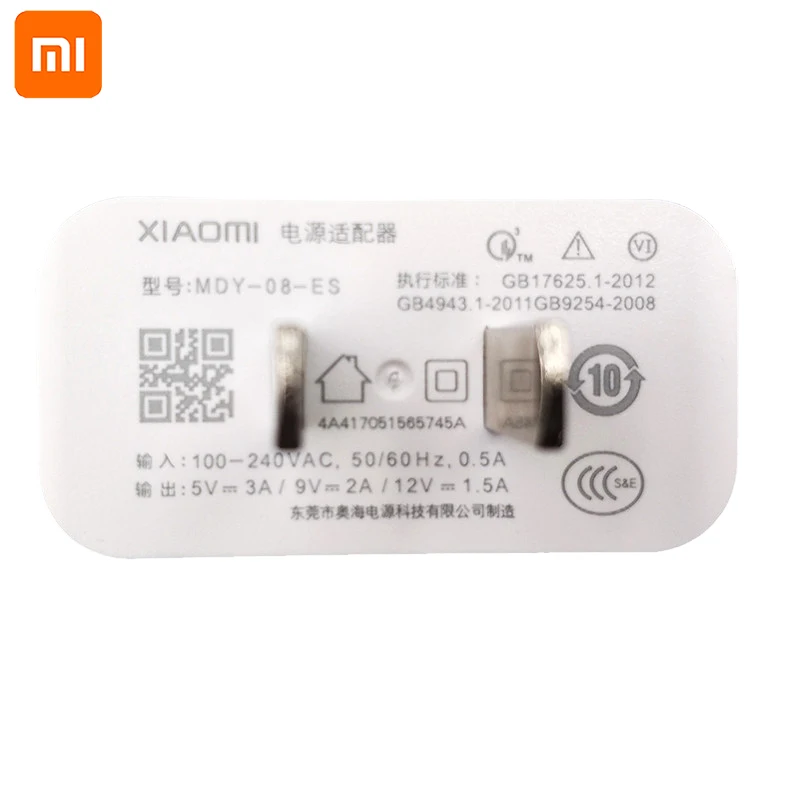 Xiaomi mi QC3.0 быстрое зарядное устройство 12 В/1,5 А адаптер быстрой зарядки mi cro USB TYPE-C кабель для mi 4 s a1 5 5S 6 Max 8 9 redmi 4 Note 4X