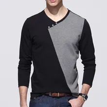 Хлопковый мужской свитер с длинным рукавом, лоскутные пуловеры, верхняя одежда, мужские свитера с v-образным вырезом, топы, СВОБОДНЫЙ ВЯЗАННЫЙ свитер, camisola homem