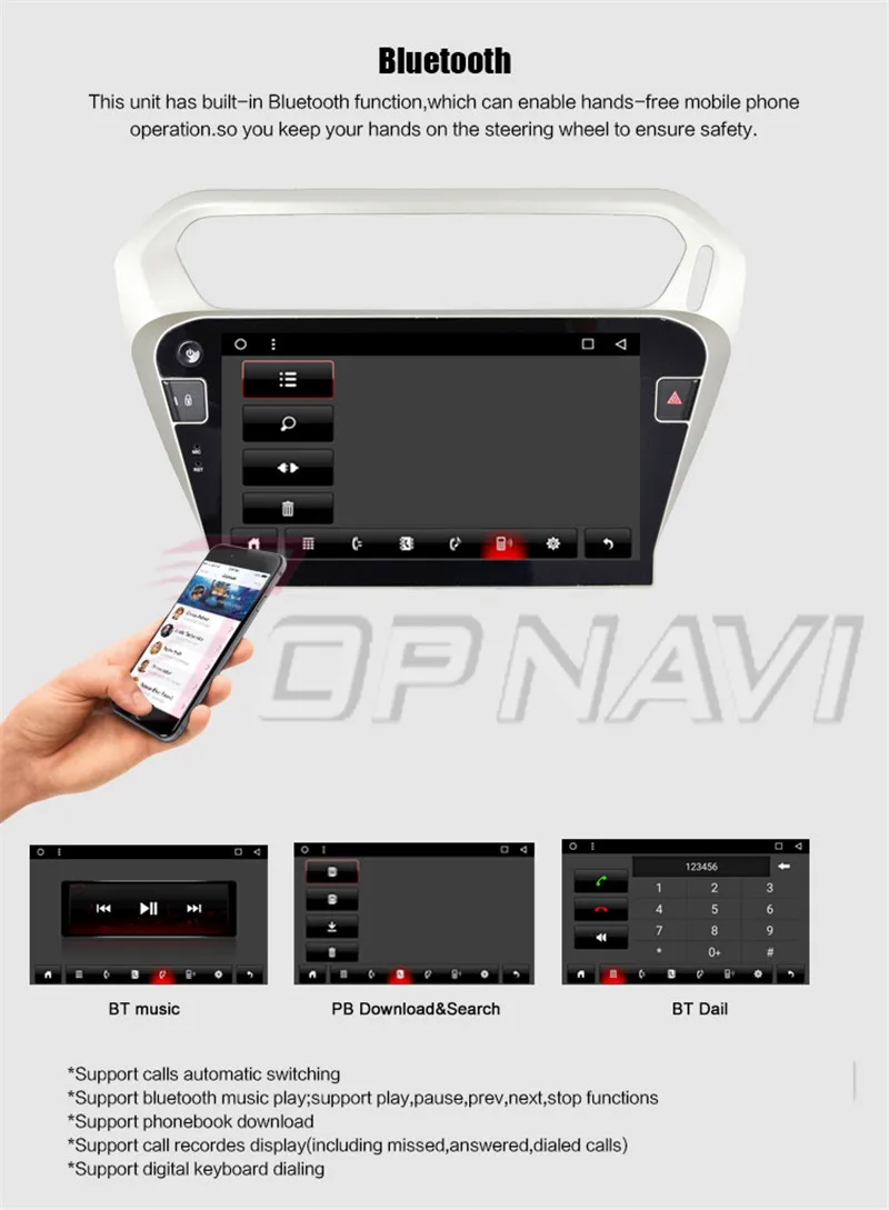 Cheap Autoradio 10.1" Android 8.1 Octa Core Car GPS Navigation For Peugeot 301 2014 Stereo Auto Radio Multimedia Audio NO DVD 2 din 11