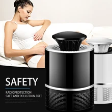 Противомоскитная убийца USB электрическая лампа-убийца комаров фотокатализатор бесшумный домашний светодиодный ловушка для насекомых Zapper ловушка без излучения