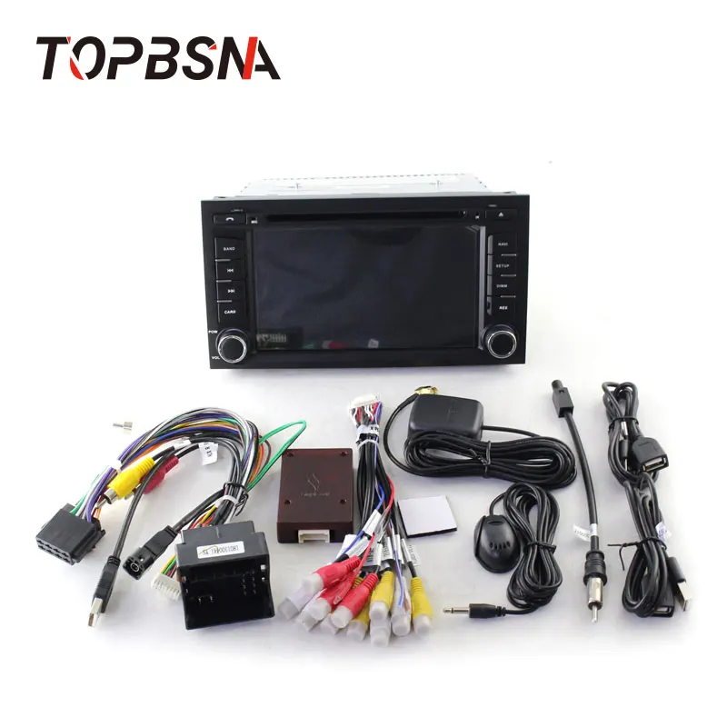 Excellent TOPBSNA Android 9.0 Car DVD Multimedia Player For VW SEAT LEON 2014 2015 2016 2017 GPS Navi 1 din Car radio Stereo WiFi headunit 4