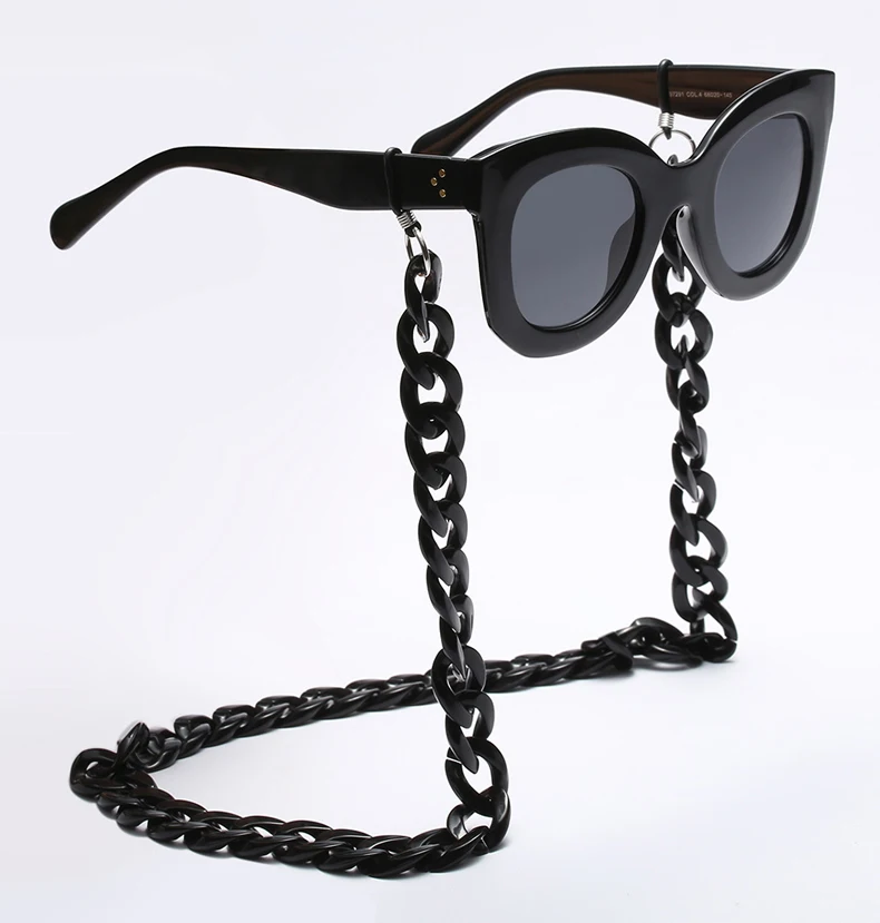 Ralferty Модные женские мужские очки аксессуары держатель очков черные белые очки цепочка для очков Landyard очки запчасти
