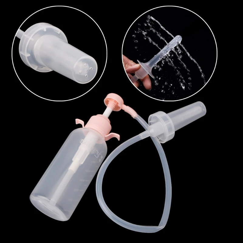 

Portable Travel Medical Vaginal Douche Enema Cleaning Spray Shower Bottle Pump