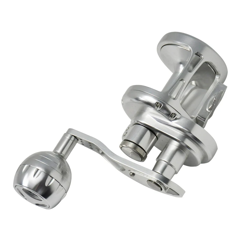 Carretel de Pesca 9bb + 2rb Arraste Jigging Anti Corrosão Velocidade Relação 4.9: 1 Sea Bass Barco Max 35kg 4 Esporte e Lazer