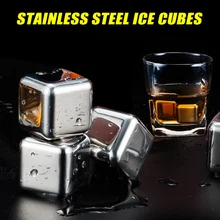 Ледяные кубики из нержавеющей стали многоразовые охлаждающие камни для вина HTQ99