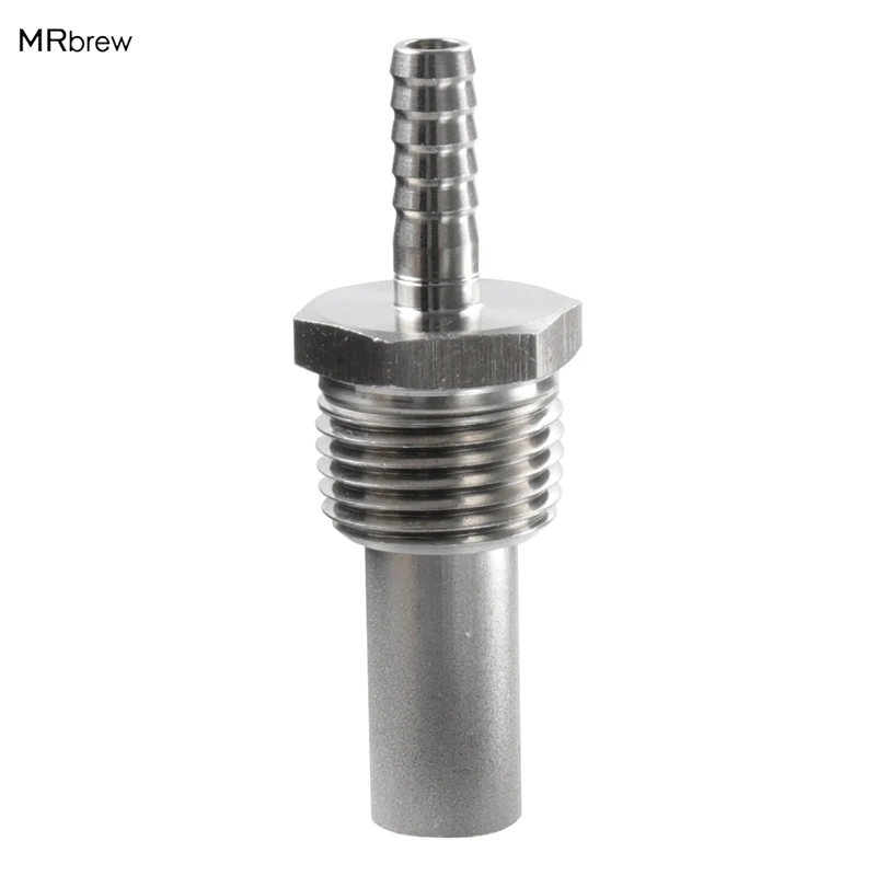 

1/2" MPT Diffusion Oxygen Stone - 0.5 Microns, 1/4"Barb, Kegging Homebrew stone