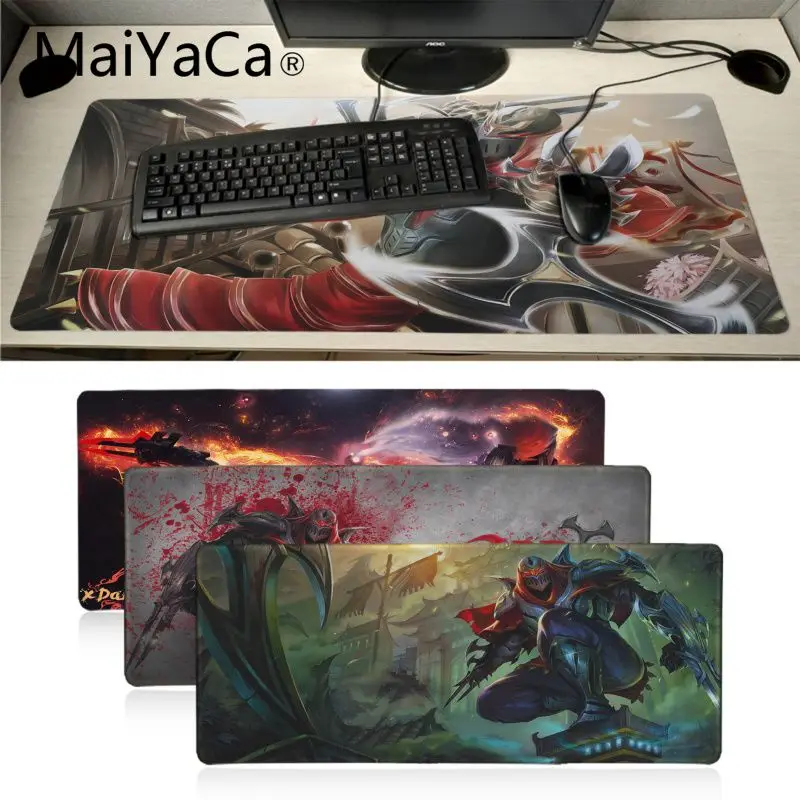 Maiyaca Новая Лига Легенд ЗЕД натуральный каучук игровой коврик для мыши Настольный