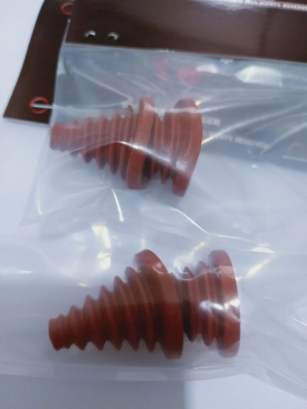 

FID racing LOSI 5IVE-T parts red boot for front/rear hub carrier wheel dust cover