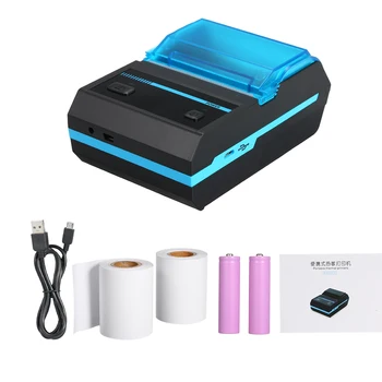 

Portable Mini Wireless 58mm BT Direct Thermal Printer EU/US Compatible with Android IOS Windows Linux ESC/POS Print Commands Set