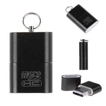 

New Useful Mini USB 2.0 Micro SD TF T-Flash Memory Card Reader Adapter Up to 480Mbps