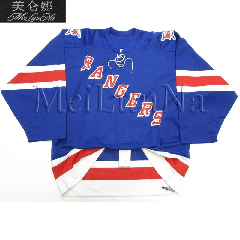 

MeiLunNa Custom OHL Kitchener Rangers Jerseys 92 Gabriel Landeskog Larry Robinson Scott Stevens Sewn On Any Name NO.Size
