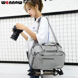 Wennew DSLR мешок Водонепроницаемый Камера сумка моды слинг-рюкзак чехол для Canon Rebel T7 T7i T6i T5i X8i T6s t6 T5 T4i T3i