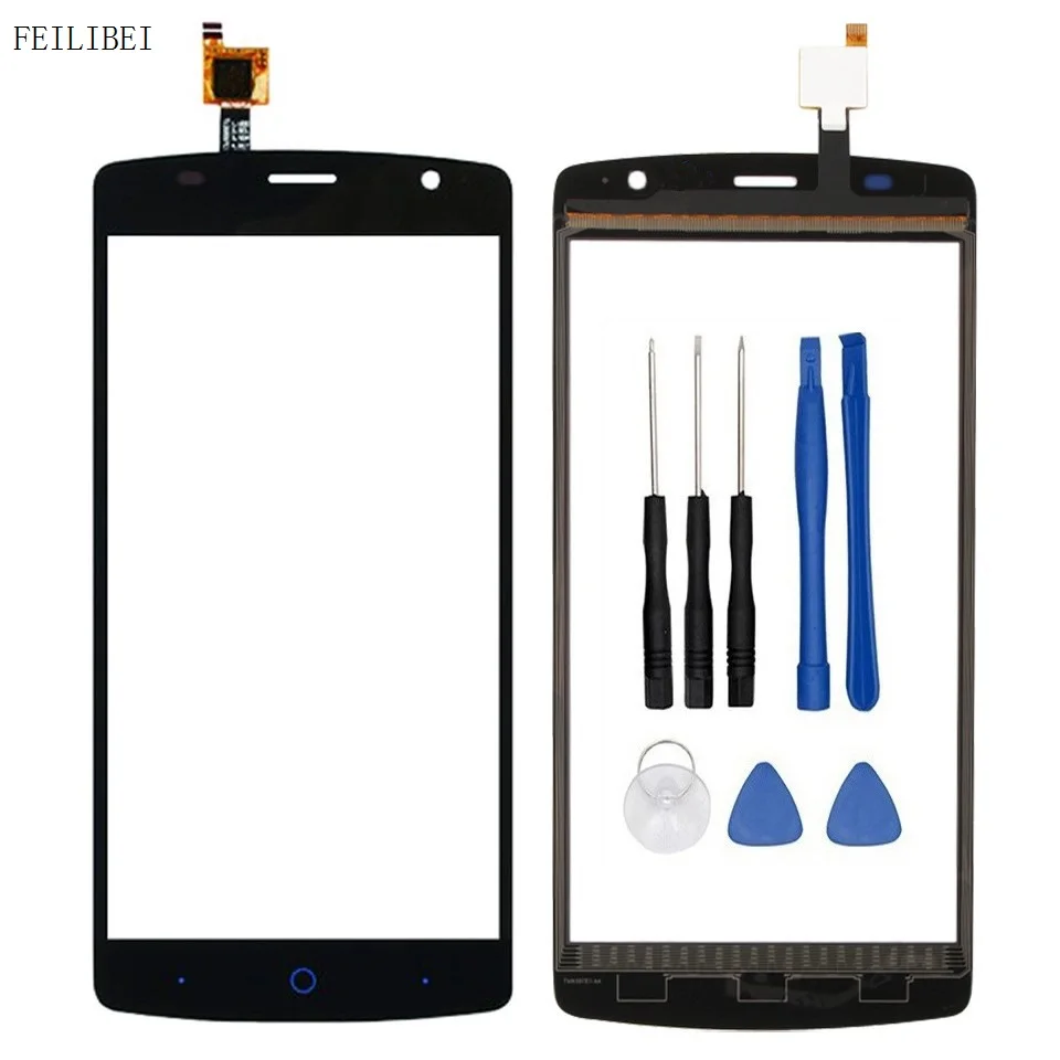 

For ZTE Blade L5 Plus Touch Screen Digitizer Panel Front Glass for Zte Blade L5 plus Replace Black with Tools