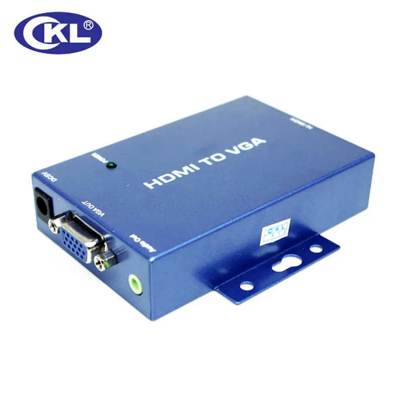 

CKL-HVGA Mini HDMI to VGA Converter with Audio for PC laptop to HDTV Projector