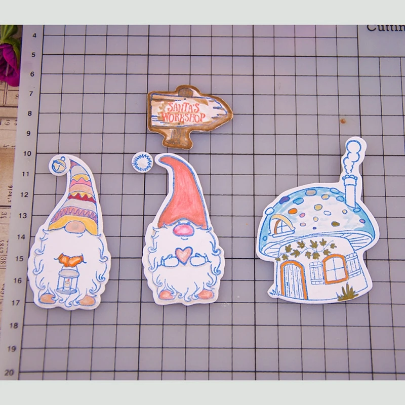  Metal Steel Cutting Embossing Dies Kit For DIY Invitation Scrapbook Album Craft - N120 Adorable Dwa - 32948908127