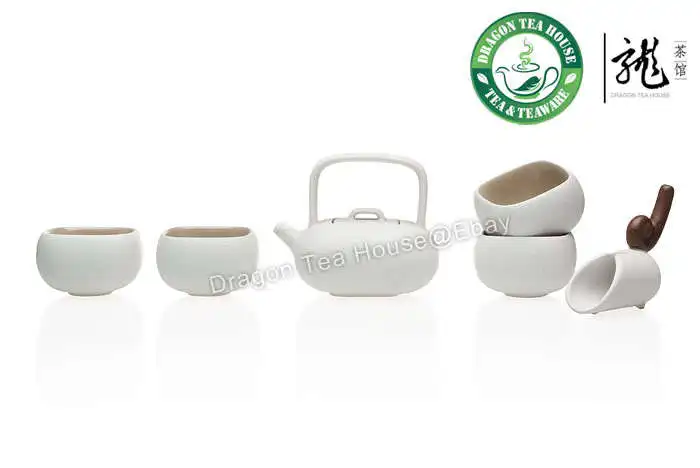 

Yu Fang * Ceramic Tea Set * Teapot & Teacups YHCH001WT