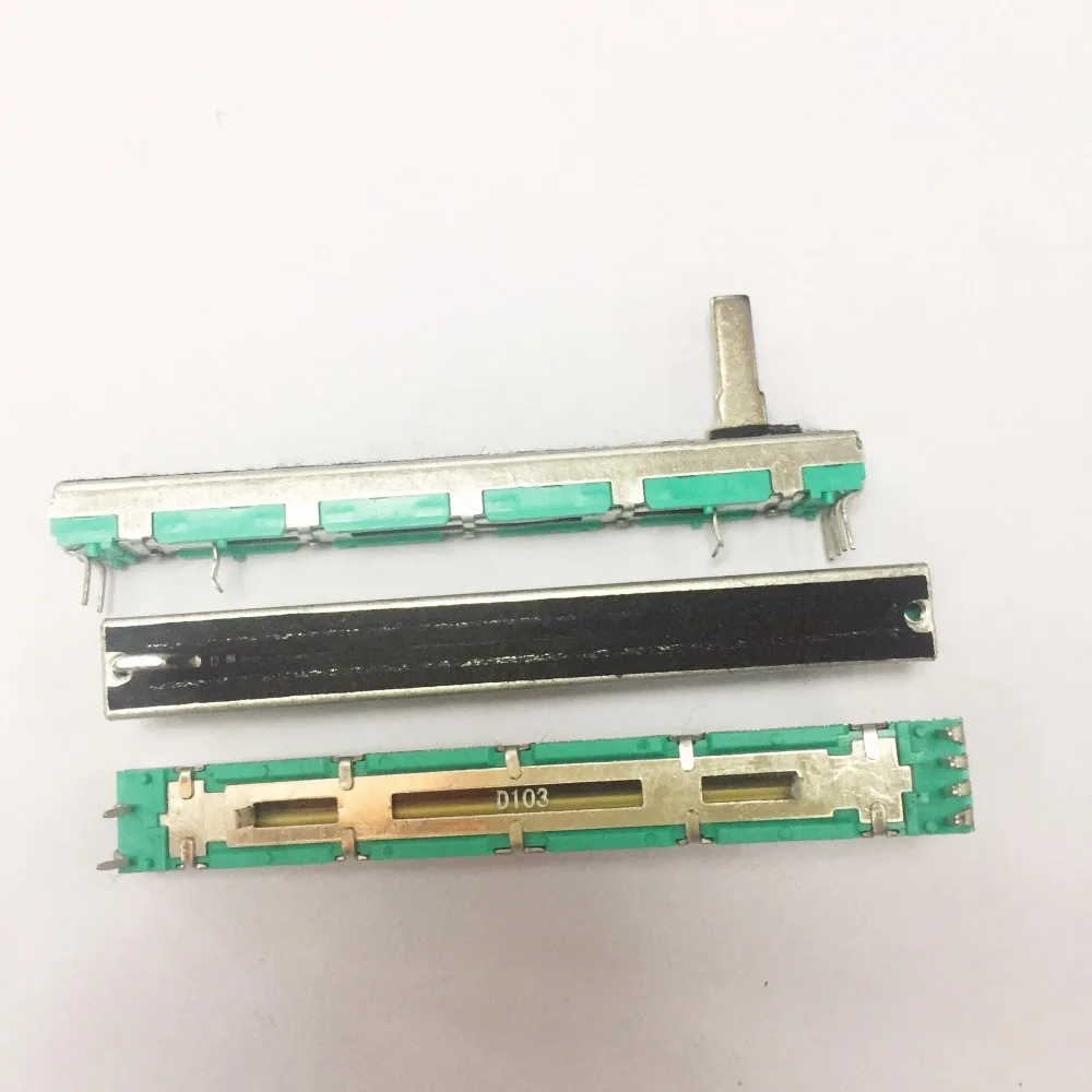 

10pcs mixer fader D10K FOLIO-4 mixer 10K double potentiometer D10K