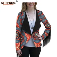 Весеннее Новое повседневное женское пальто с принтом в африканском стиле, женское хлопковое пальто A1924001