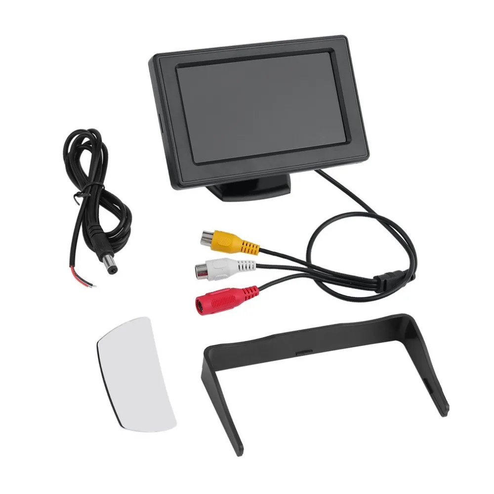 

4.3 inch TFT LCD Rearview Car Monitors for DVD GPS Reverse Backup Camera Vehicle Driving Accessories Classic Style