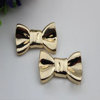 

10pcs/lot luggage bag hardware accessories diy metal bowknot decorated buckle shoe buckle adornment bag hardware accessories