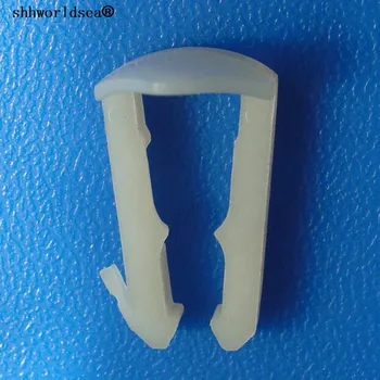 

shhworldsea 100pcs auto plastic clips fuel line retainer clip for 8mm fuel line for ford N802239 SN806191 S1901 from 1980-on