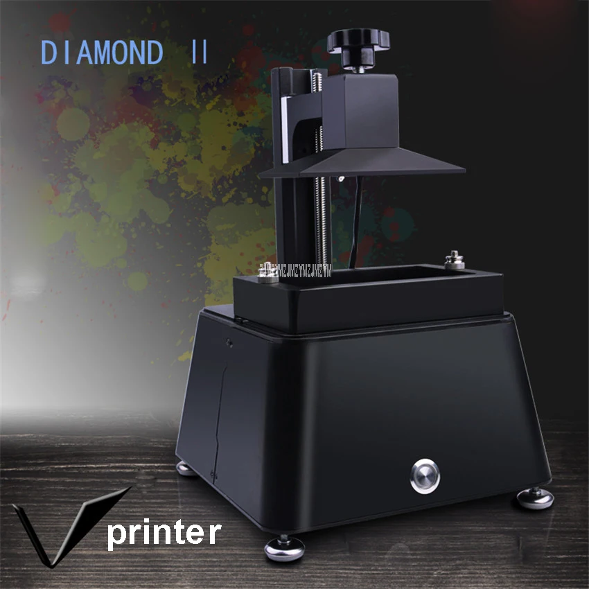 100-250V DIAMOND 2 Новый 2k LCD принтер DLP принтер. SLA для destist 120*68*130 мм размер печати 18 Вт