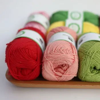 

50g/ball 2020 Wire Bamboo Fibre Line Bamboo Cotton Bamboo Cotton Yarn Baby Cotton Baby Line Spring And Summer Cotton