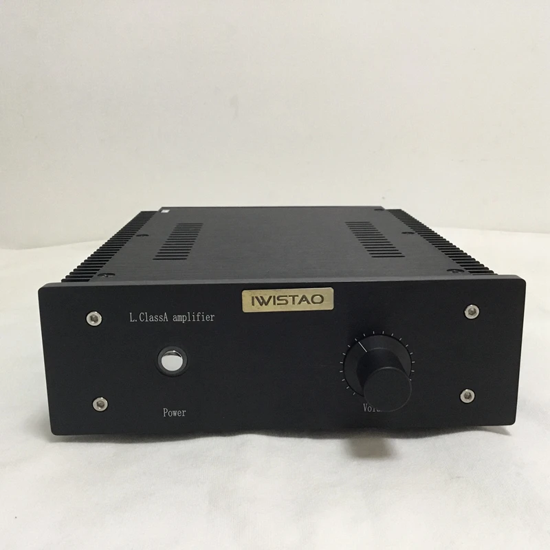 IWISTAO HIFI усилитель мощности 2x16 Вт Класс А FET Одноцветный PassAm полностью алюминиевый