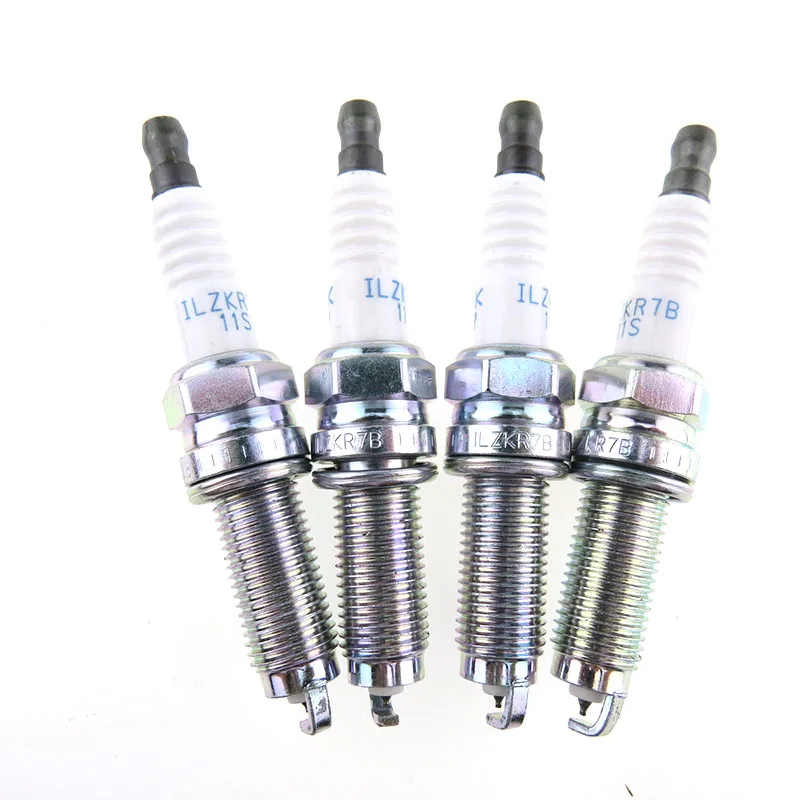 Iridium Spark Plug 12290 R48 H01 ILZKR7B 11S For Honda Accord Acura MDX TL TSX 12290-R48-H01 ILZKR7B-11S 04