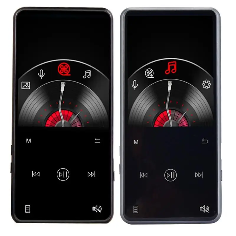 

Audio 16GB MP3 Player Bluetooth 4.1 2.4 Inch TFT Screen Metal Touch Key HiFi Sport Mini Walkman Speaker FM Radio Pen