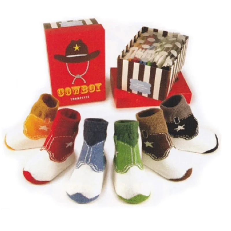 Hooyi/детские носки унисекс для малышей маскарадная обувь для младенцев нескользящие носки для мальчиков и девочек детские тапочки теплые хлопковые пантуфы - Цвет: 9