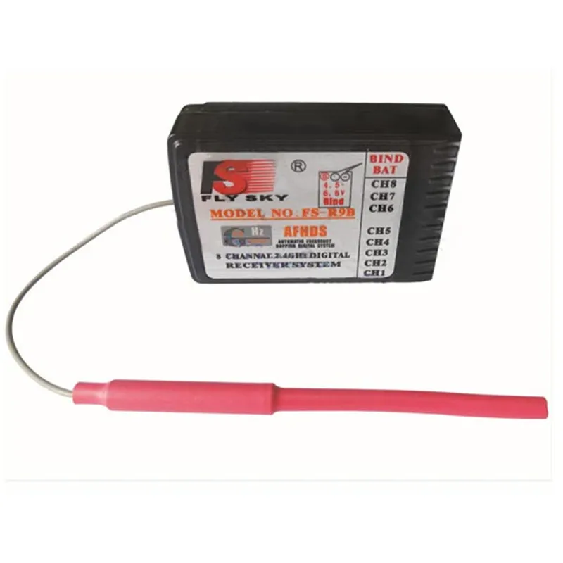 

FlySky FS-R9B 8Ch 2.4Ghz-2.48GHz RC Receiver For TH9X Transmiter 500KHz Frequency Width