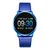 Q8 розовые расширенные Смарт-часы фитнес-трекер умные часы мужские модные монитор сердечного ритма для Android iOS - Цвет: blue leather