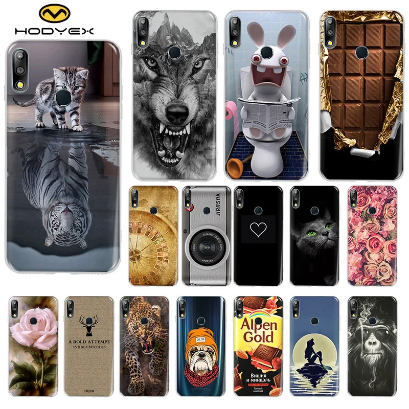 

High Quality Case For Asus Zenfone Max Pro M2 ZB631KL ZB633KL Flower Printed Cover For Zenfone Max Pro M2 ZB631KL ZB632KL