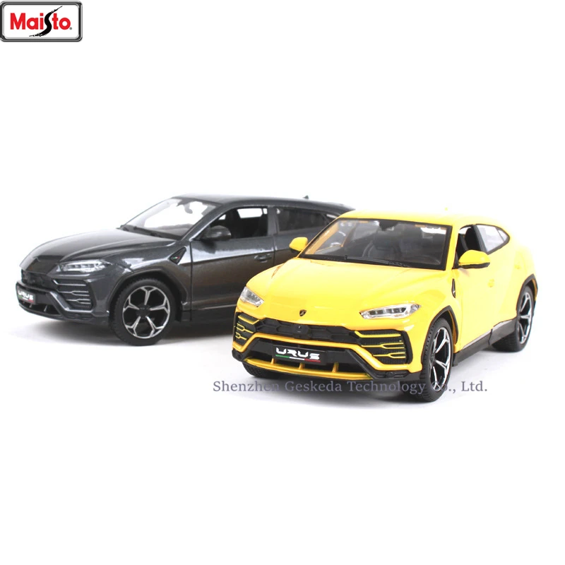 

Maisto 1:24 Lamborghini Simulation alloy super toy car model For with Steering wheel control front wheel steering toy car