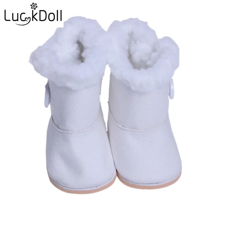 LUCKDOLL новый свитер шляпа очки BootsFit 18 дюймов Американский 43 см BabyDoll одежда