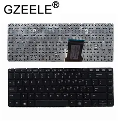 GZEELE новый английский США клавиатура для hp ProBook 430 G1 Клавиатура черного цвета