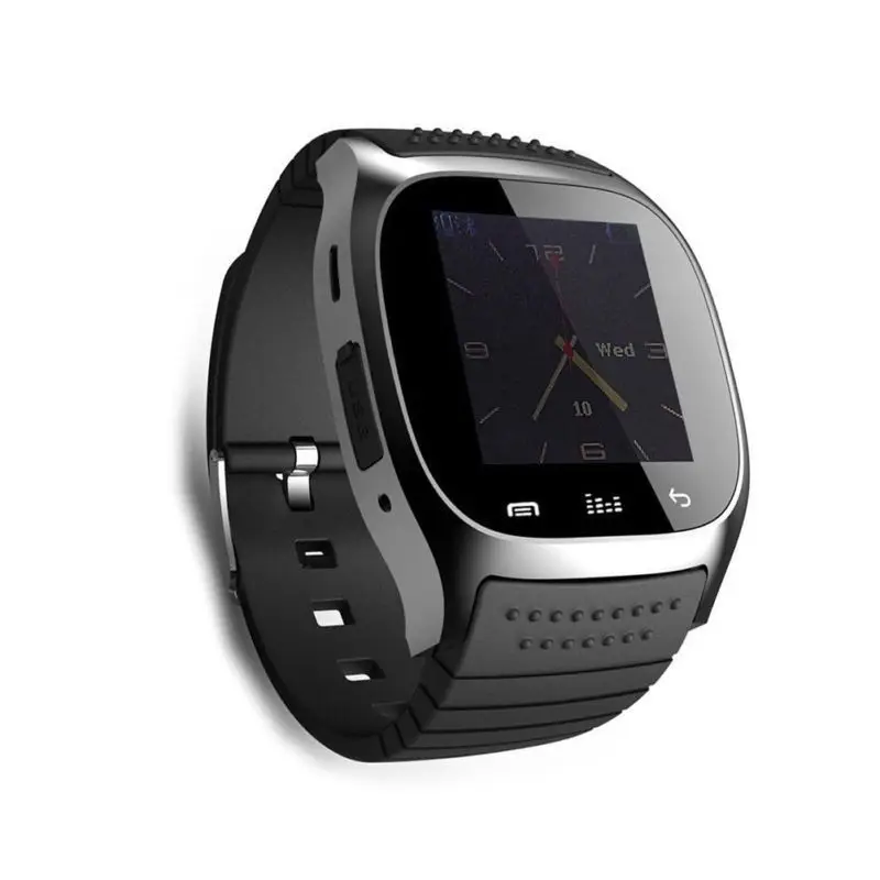 Smartch SmartWatchs Bluetooth Smart Watch M26 with LED Display  Dial  Alarm Pedometer for Android IOS HTC Mobile Phone (6)